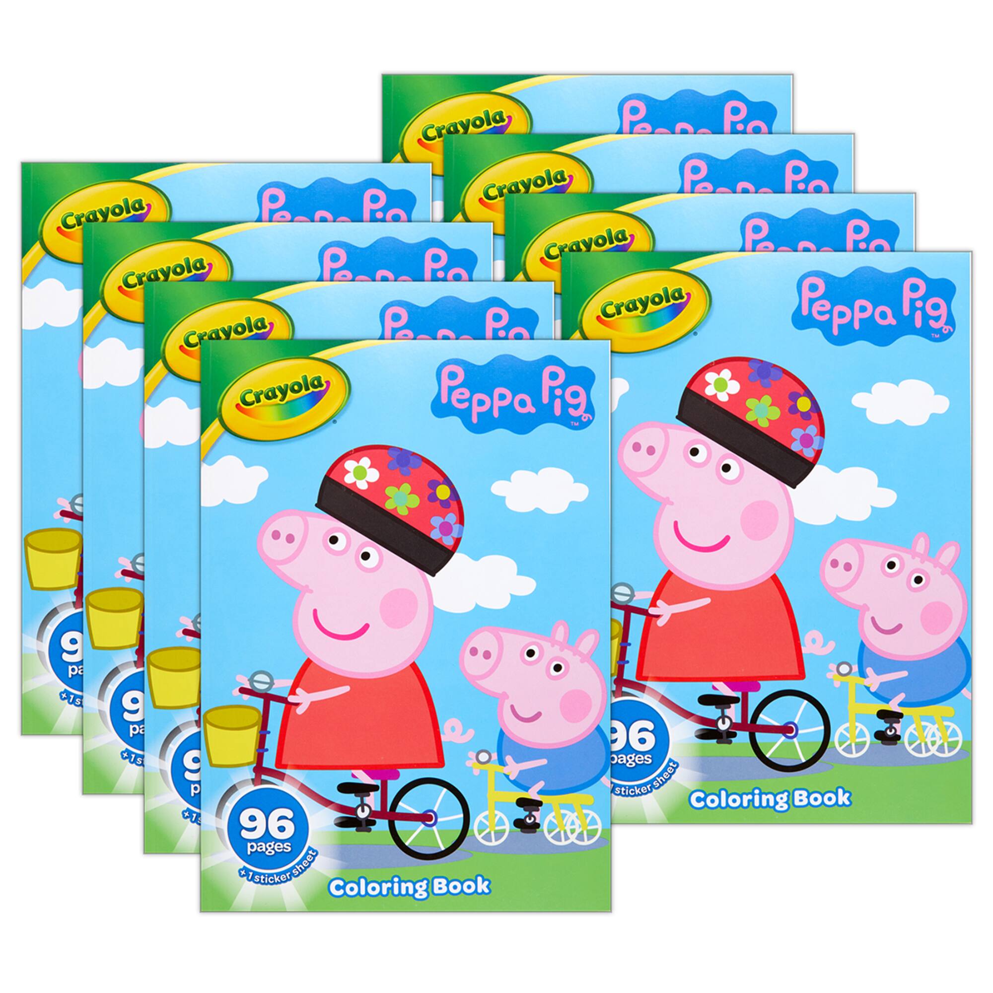 Crayola® Peppa Pig Coloring Book, 8ct.